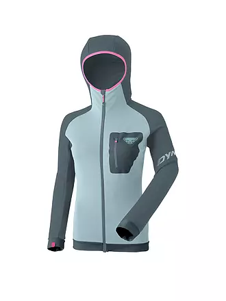 DYNAFIT | Chaqueta polar de mujer Radical Polartec® con capucha | hellblau